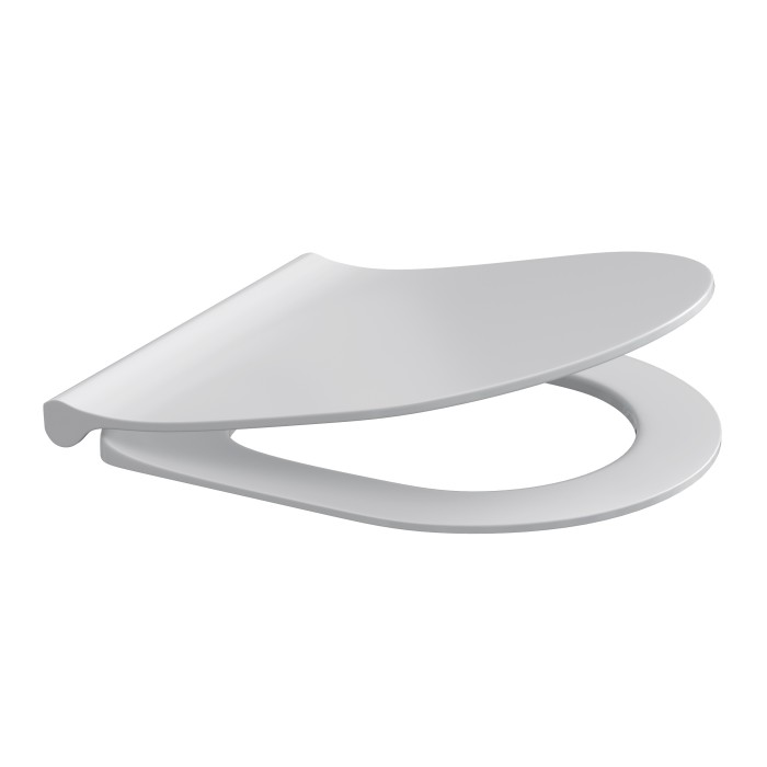 Комплект подвесного унитаза Berges NOVUM525, кнопка O5 черная, унитаз EGO Rimless, сиденье Okus Slim SO, быстросъёмное арт. 043311