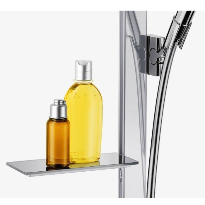 Душевой гарнитур со штангой 90см и мыльницей Raindance Select S Hansgrohe, хром арт. 27648000