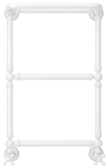 Сунержа Водяной полотенцесушитель 660x400, Ренессанс, 12-0281-6640 цвет: белый