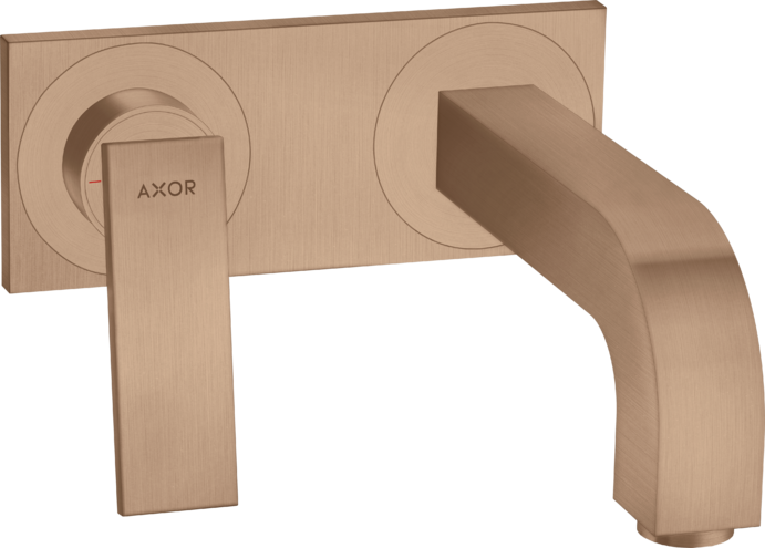 Смеситель для раковины Citterio Axor, шлифованное красное золото арт. 39119310