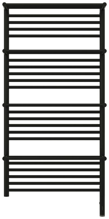 Сунержа Электрический полотенцесушитель 1200x600, Богема 3.0 с 4 полками, 31-5809-1260 цвет: матовый чёрный
