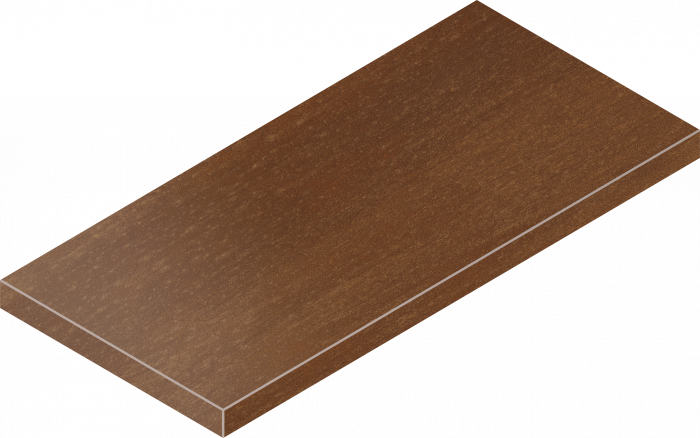 Ступень кортен угловая левая  33x60 Italon Серфейс арт. 620070000683