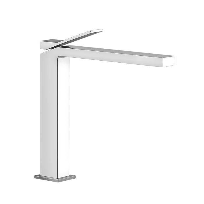 Смеситель для раковины на 1 отверстие, излив 213мм, Gessi Rettangolo, хром арт. 53004#031
