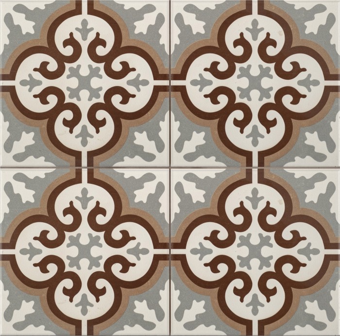 Плитка manisa red pre-cut 45x45 Etili Seramic Patchwork арт. ETI0033