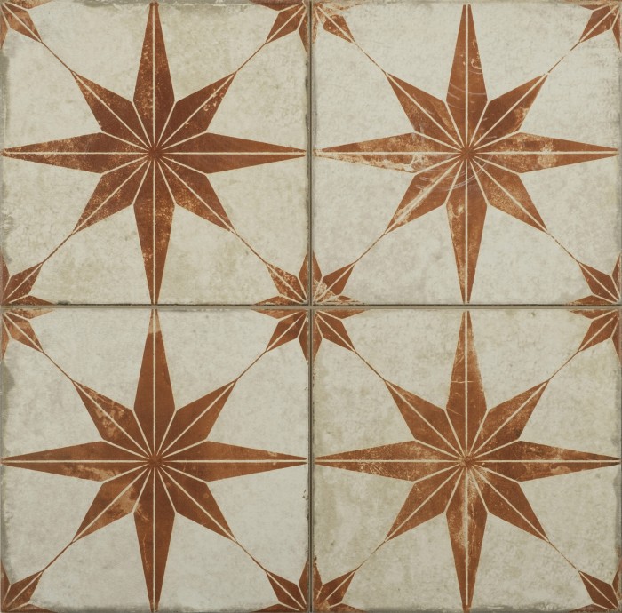 Плитка scintilla papryka orange pre-cut 45x45 Etili Seramic Patchwork арт. ETI0035