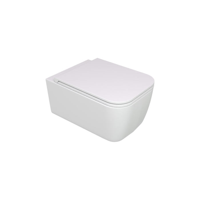 Чаша подвесного унитаза белый матовый, GSG Ceramic Design Brio, BRWCSO001