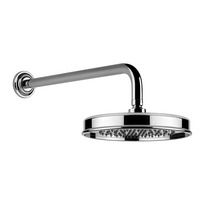 Верхний душ d200 мм., с настенным держателем 389 мм., Gessi Venti20, хром арт. 65148#031