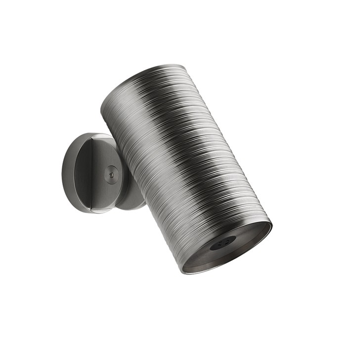 Верхний душ d7.9см., с настенным креплением, распыление, Gessi 316, steel brushed арт. 57245#239