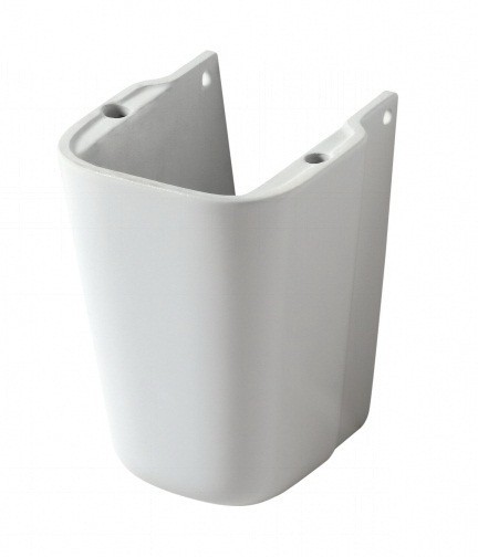 Полупьедестал 35x35xh22 см., Olympia ceramica Clear, белый глянцевый арт. CLE9SCO01