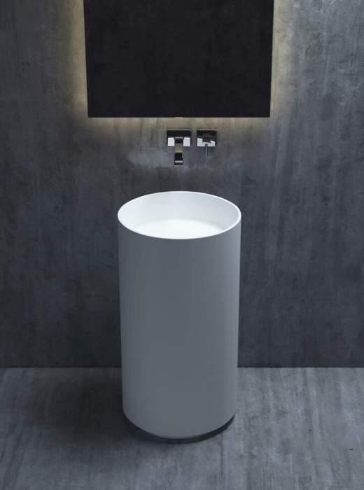 Раковина напольная 45x45, глянцевая, Salini ARMONIA арт. 130111G