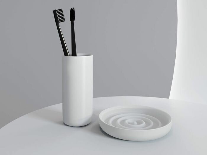 Мыльница gocce, матовая, Salini арт. 1902201RF