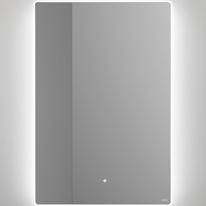 Зеркало для ванной ombra с led 90x90, Salini арт. 27M019090BH