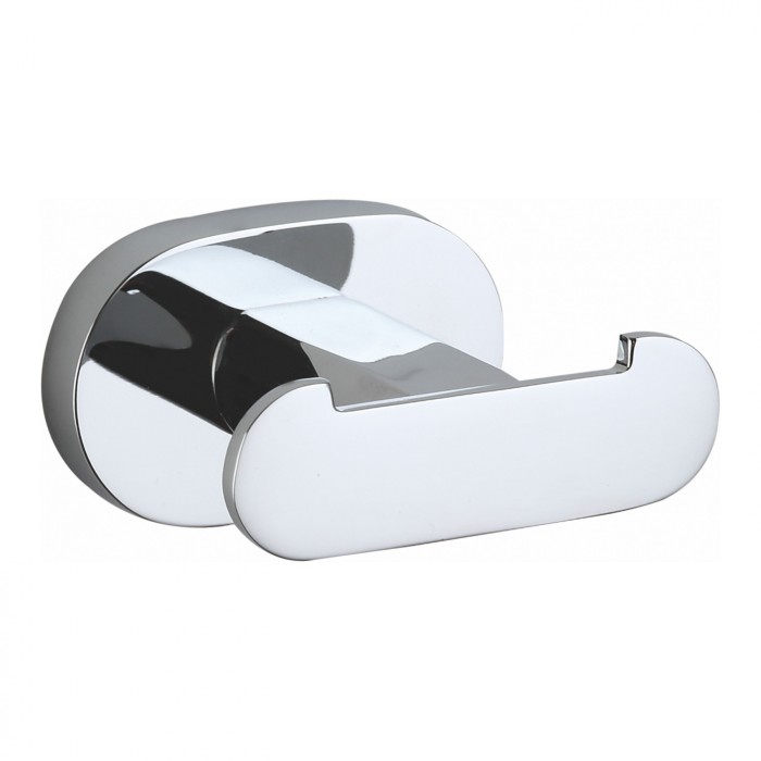 Двойной крючок для ванной, Wonzon &amp; Woghand First, WW-8425 цвет: хром