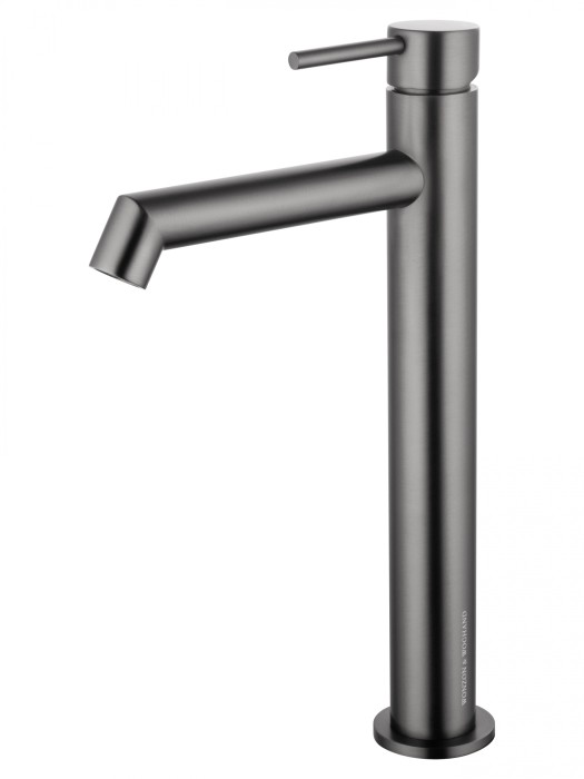 Смеситель для раковины высокий, Wonzon &amp; Woghand, WW-H1064-BGG цвет: графит