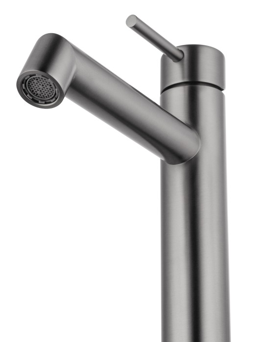 Смеситель для раковины высокий, Wonzon & Woghand, WW-H1064-BGG цвет: графит