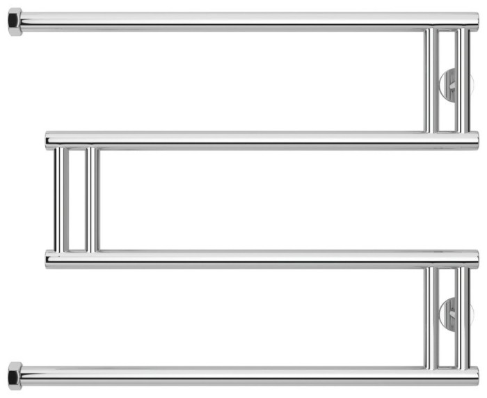 Сунержа Водяной полотенцесушитель 500x650, High-Tech+, 00-4050-5065 цвет: без покрытия