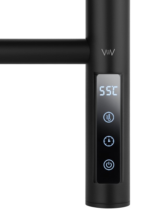 Полотенцесушитель электрический, Wonzon & Woghand Bonn, WW-AL4092-MB цвет: черный