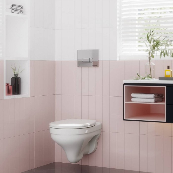 Унитаз BERGES ALBIT S, сиденье Optim SO, арт. 082146