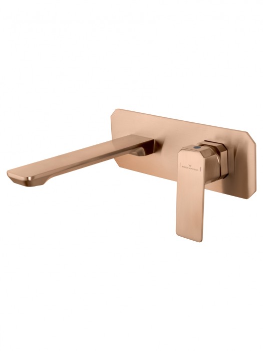 Смеситель для раковины встраиваемый, Wonzon &amp; Woghand Diamond, WW-88869011-BRG цвет: розовое золото