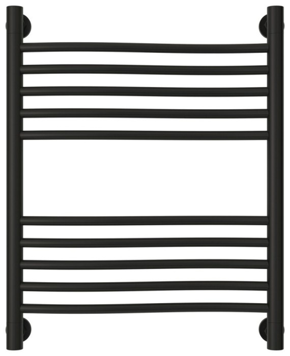 Сунержа Водяной полотенцесушитель 600x500, Флюид+, 31-0222-6050 цвет: матовый чёрный
