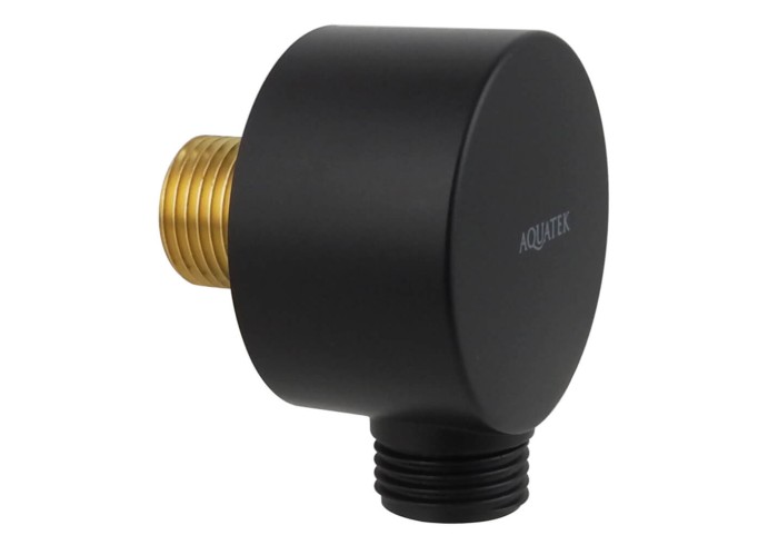 Шланговое подсоединение, Aquatek, черный арт. AQ2454MB