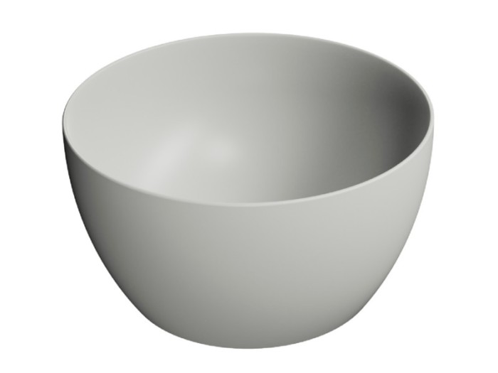 Раковина накладная 42х42х22 см, cenere matte, санфаянс, Color-elements GSI арт. 885217