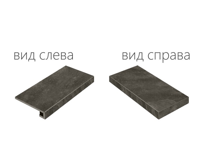 Ступень графит угловая правая 33x60 Italon Клаймб арт. 620070000741