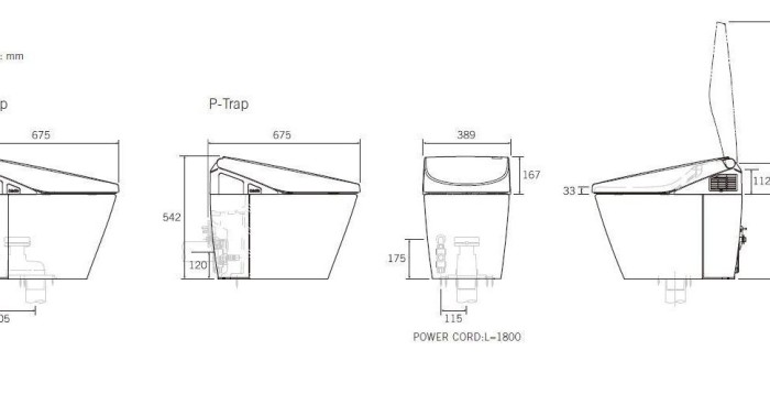 Унитаз напольный, автоматический в комплекте с сидением и крышкой, напольный, Neorest TOTO, TCF9683AJ/CS966TA цвет: белый