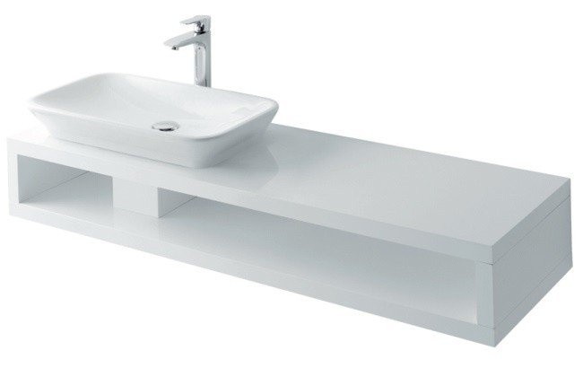 Консоль под раковину, подвесной, MH TOTO, FU10351U цвет: белый