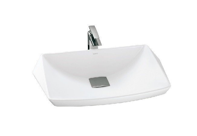 Раковина 685x490, накладная, Jewelhex TOTO, LW682B цвет: белый