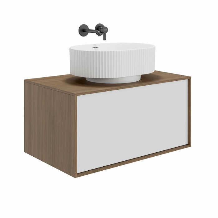 Раковина накладная 50x36,6см, Vento Kerama Marazzi, белый - VE.wb.50\WHT.M