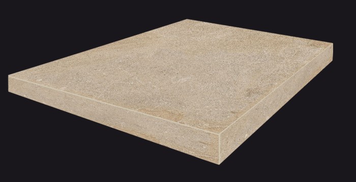 Ступень червиния песок угловая левая 33x45 Coliseum Gres Cervinia арт. 620070001182