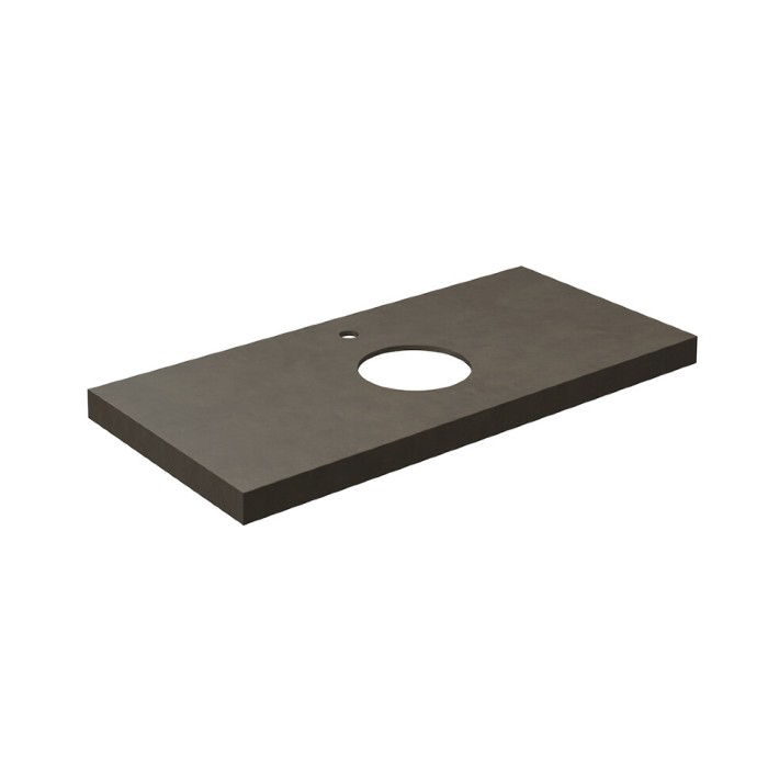 Столешница из керамогранита Про Чементо 100x48см, Canaletto Kerama Marazzi, коричневый - CN100.DD507020R