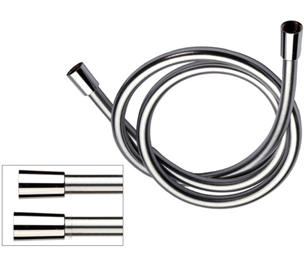 Шланг для душа ПВХ 120 см хром глянцевый, Remer, 332CN2G120