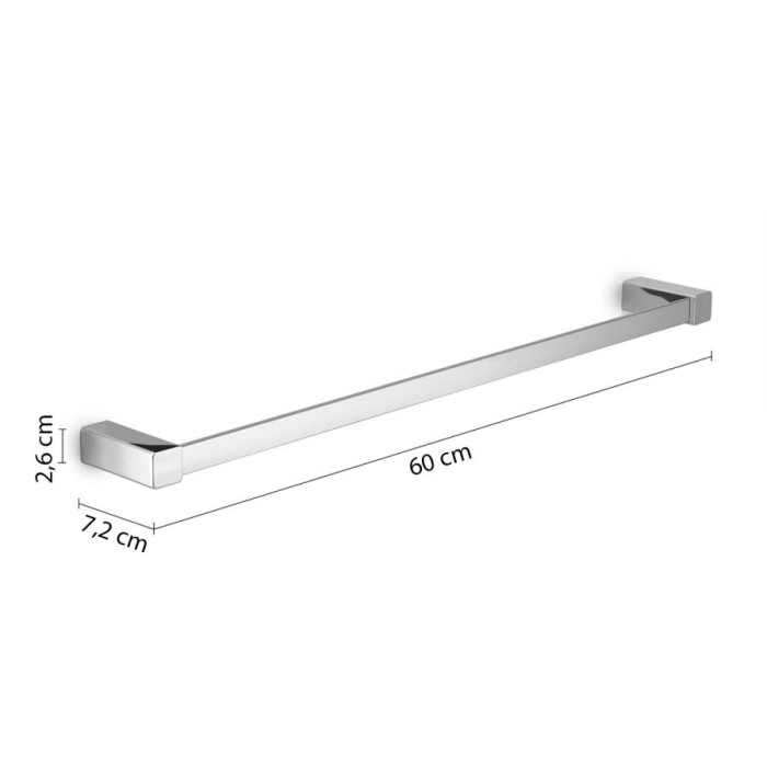 Полотенцедержатель, длина 60 см Spluga Gedy, SG21/60(13) цвет: хром