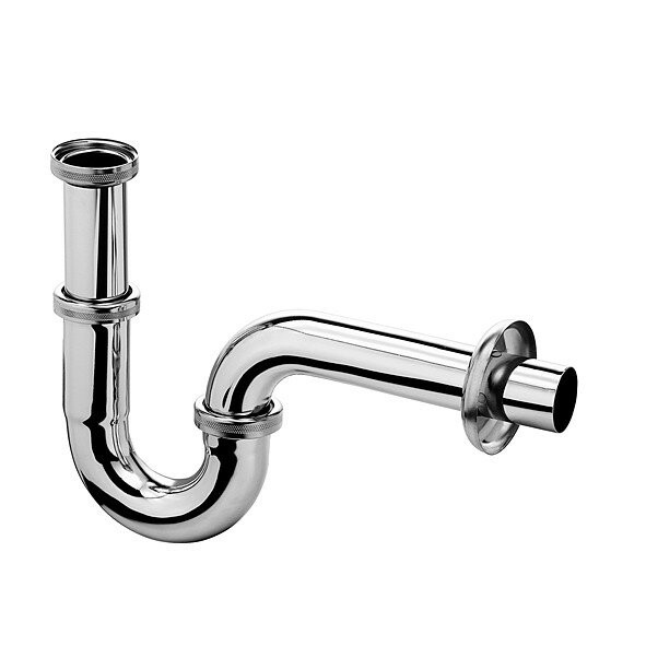 Трубчатый сифон g1 1, 4, Kludi, хром - 1025005-00
