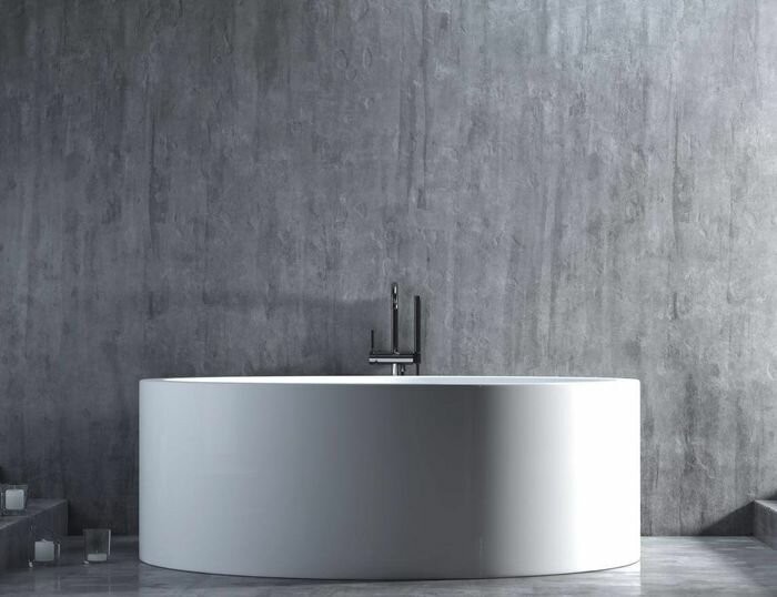 Ванна отдельностоящая 200x200, матовая, Salini ISOLA арт. 101111MRF