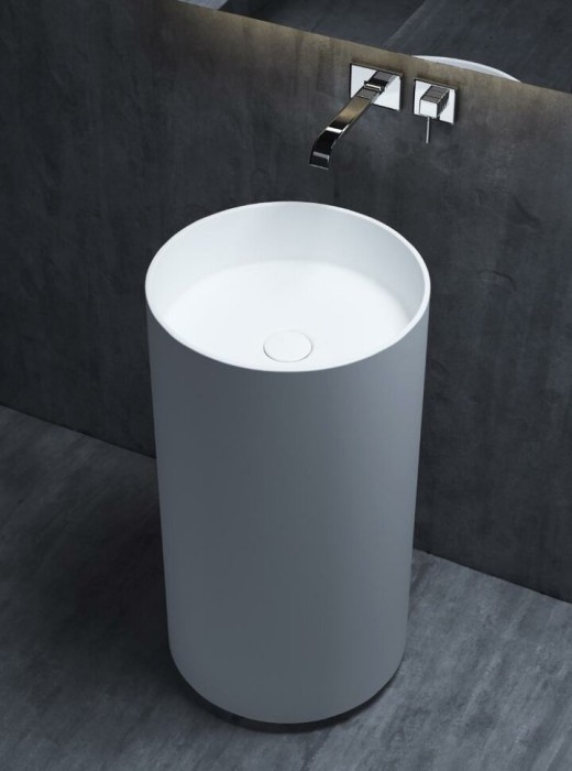 Раковина напольная 45x45, матовая, Salini ARMONIA арт. 130111SM