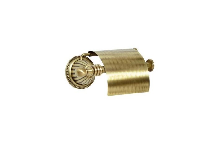 Держатель для туалетной бумаги с крышкой bronze, Boheme Brillante - 10320