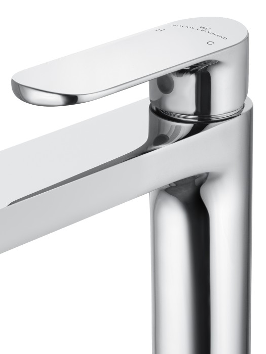 Смеситель для раковины высокий, Wonzon & Woghand, WW-H1034-CR цвет: хром