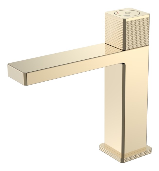 Смеситель автоматический для раковины gold, Boheme Quad - 159-G