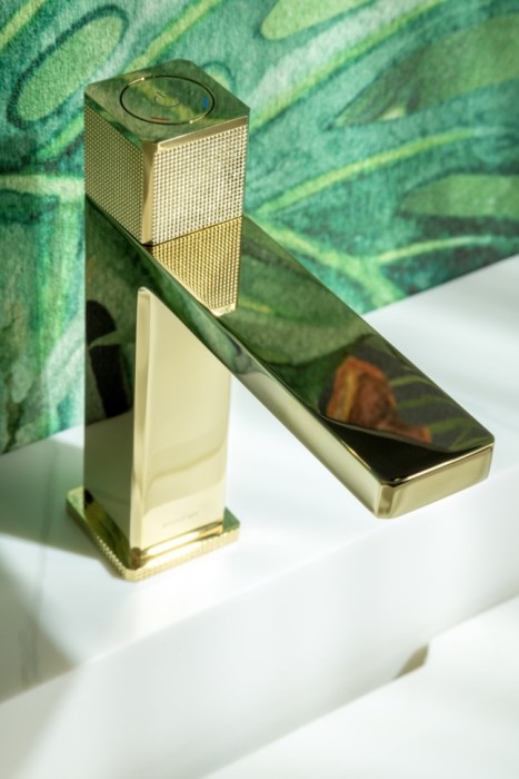 Смеситель автоматический для раковины gold, Boheme Quad - 159-G