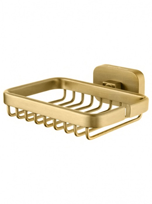 Мыльница с держателем, Wonzon &amp; Woghand Graffity, WW-9324-BG цвет: золото