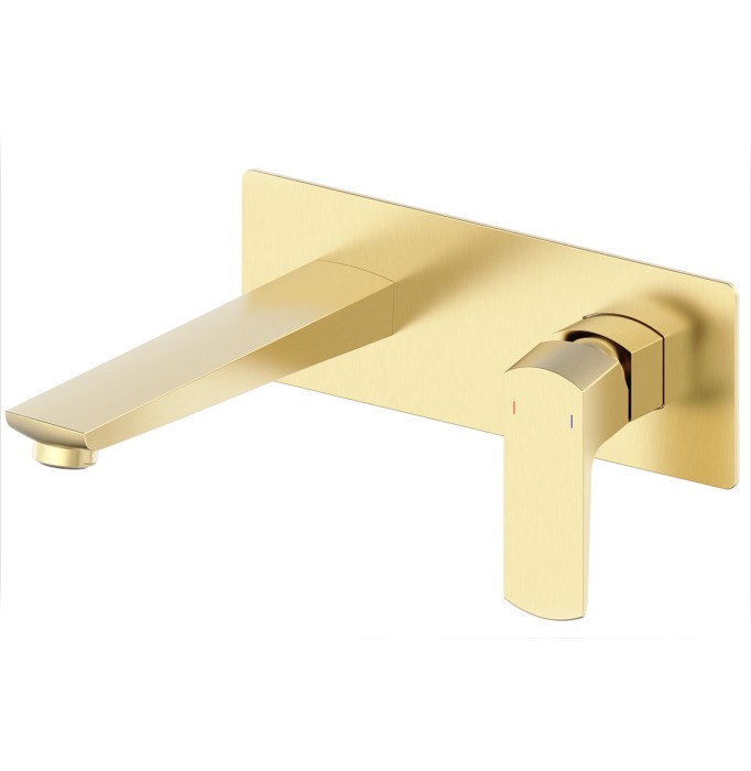 Смеситель для раковины встраиваемый, Wonzon &amp; Woghand Forza, WW-88869031-BG цвет: золото