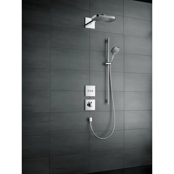 Переключатель потоков для душа на 3 потребителя, Hansgrohe ShowerSelect, хром арт. 15764000