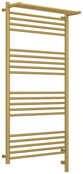 Сунержа Электрический полотенцесушитель 1200x600, Богема 3.0 с 1 полкой, 032-5807-1260 цвет: матовое золото