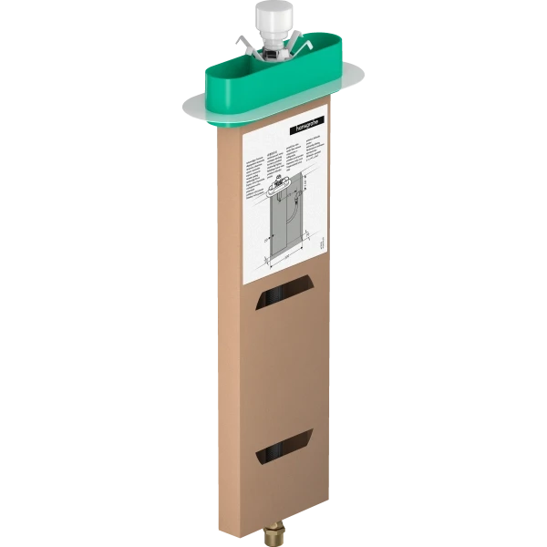Встраиваемая часть для монтажа на край ванны, Hansgrohe sBox, арт. 13560180