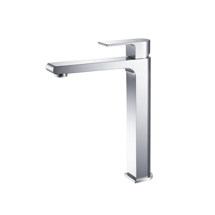 Смеситель для раковины, без донного клапана, Aquatek Лира, хром арт. AQ1404CR