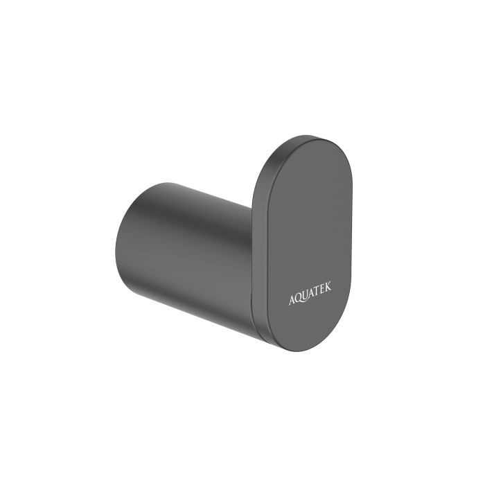 Крючок для полотенец, Aquatek Лира, черный арт. AQ4425MB