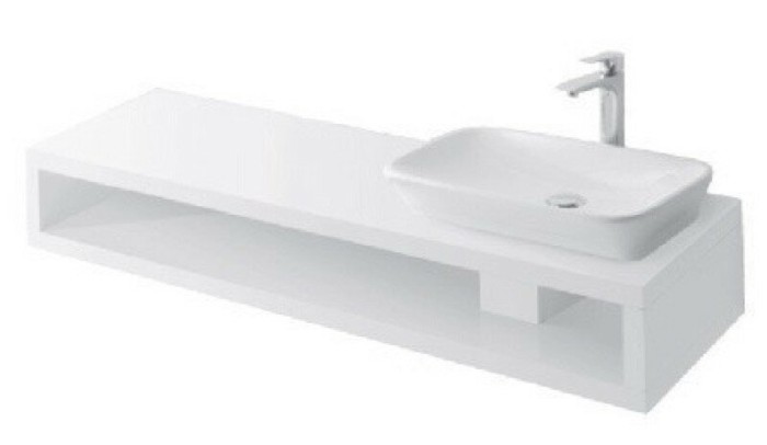 Консоль под раковину, подвесной, MH TOTO, FU10354U цвет: белый